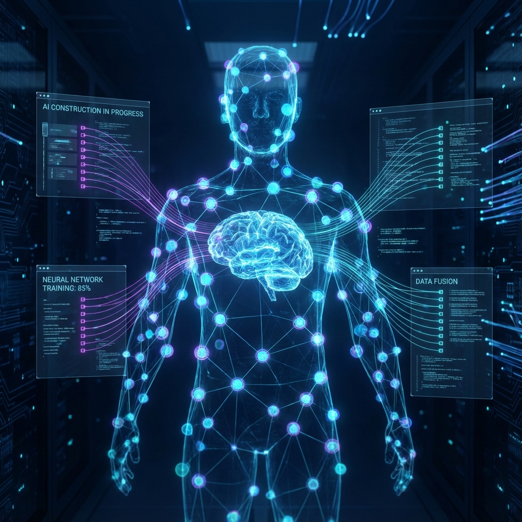 Futuristic AI Agent Construction